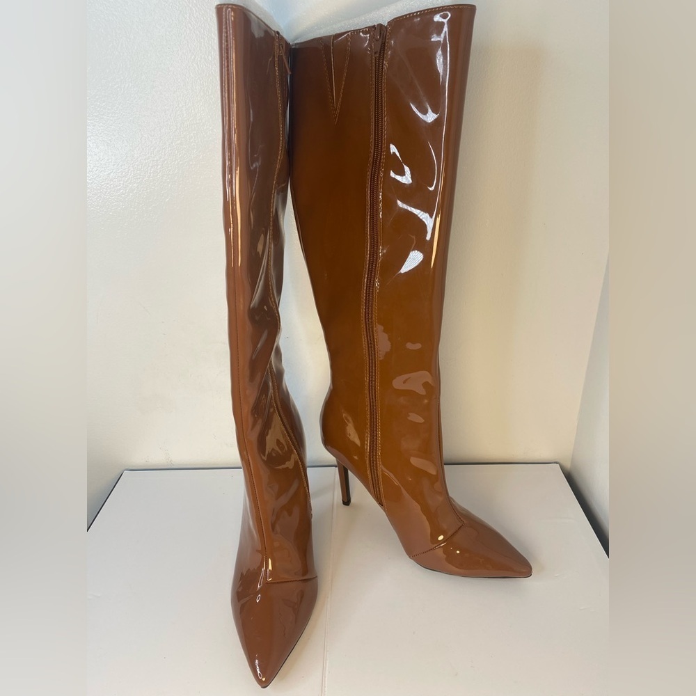 INC New Brown Knee-High Women's Boots